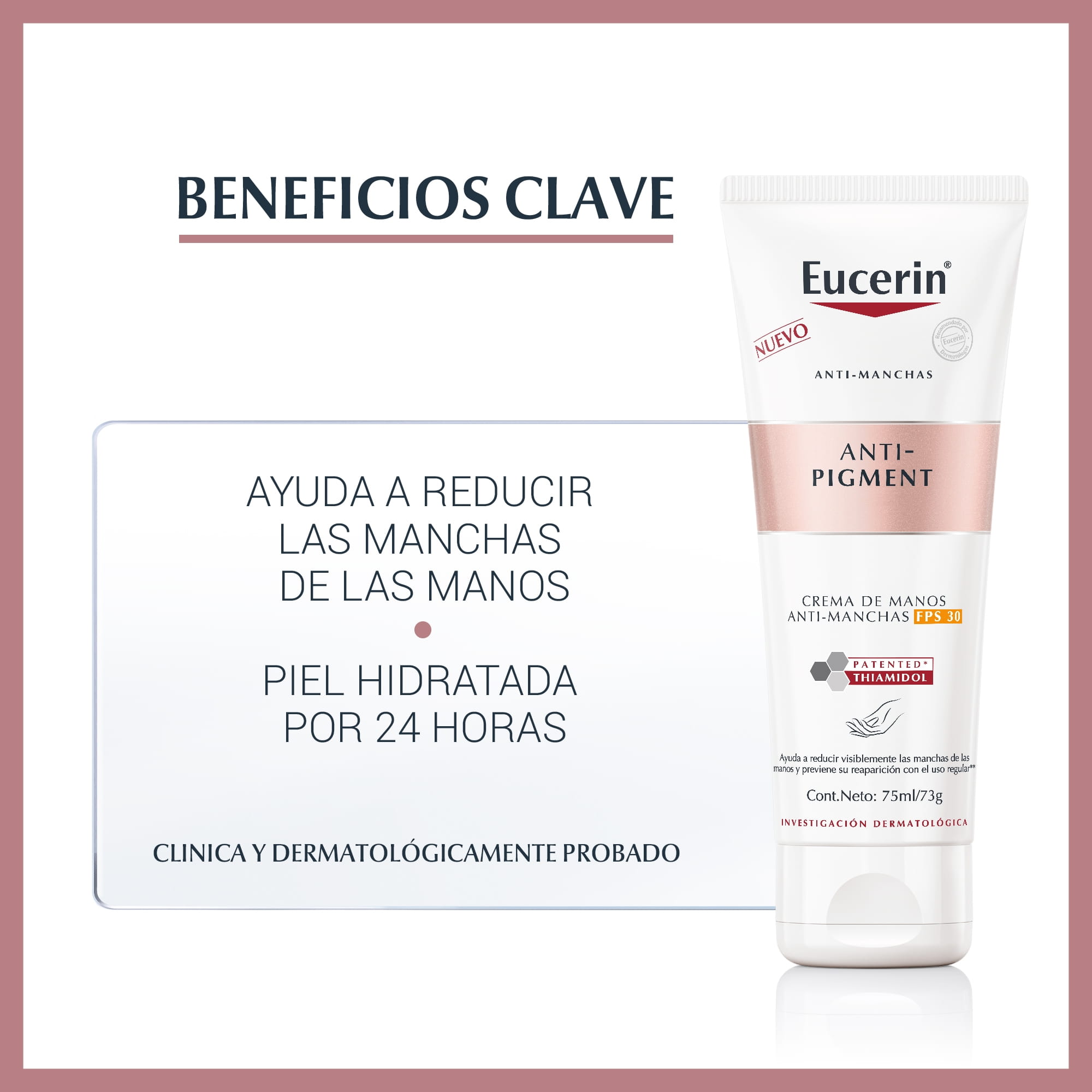 EUCERIN-NO EUCERIN CREMA DE MANOS ANTI PIGMENT FP30 X 75 ML